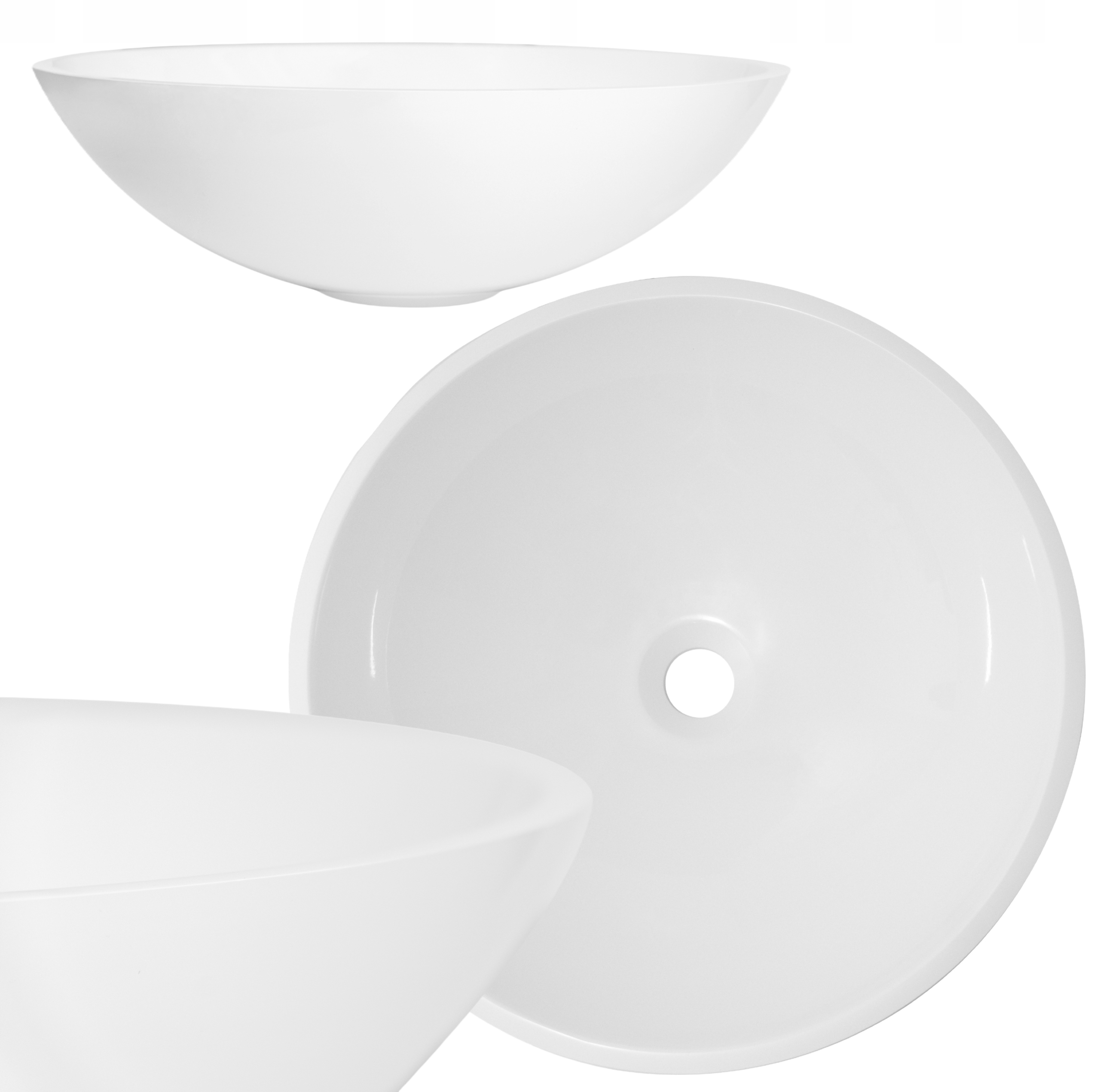 GLOSS Trend okrúhle umývadlo na dosku
